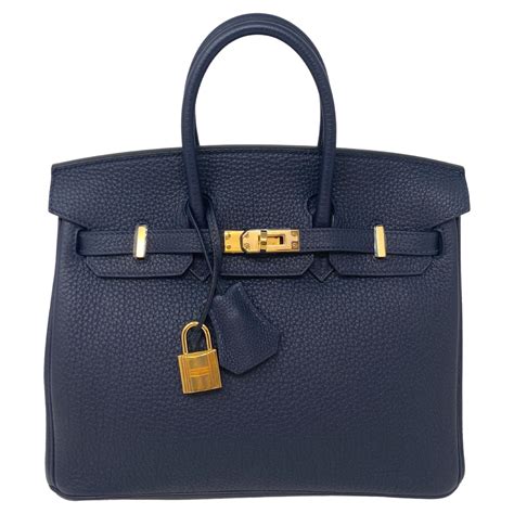 navy blue birkin bag